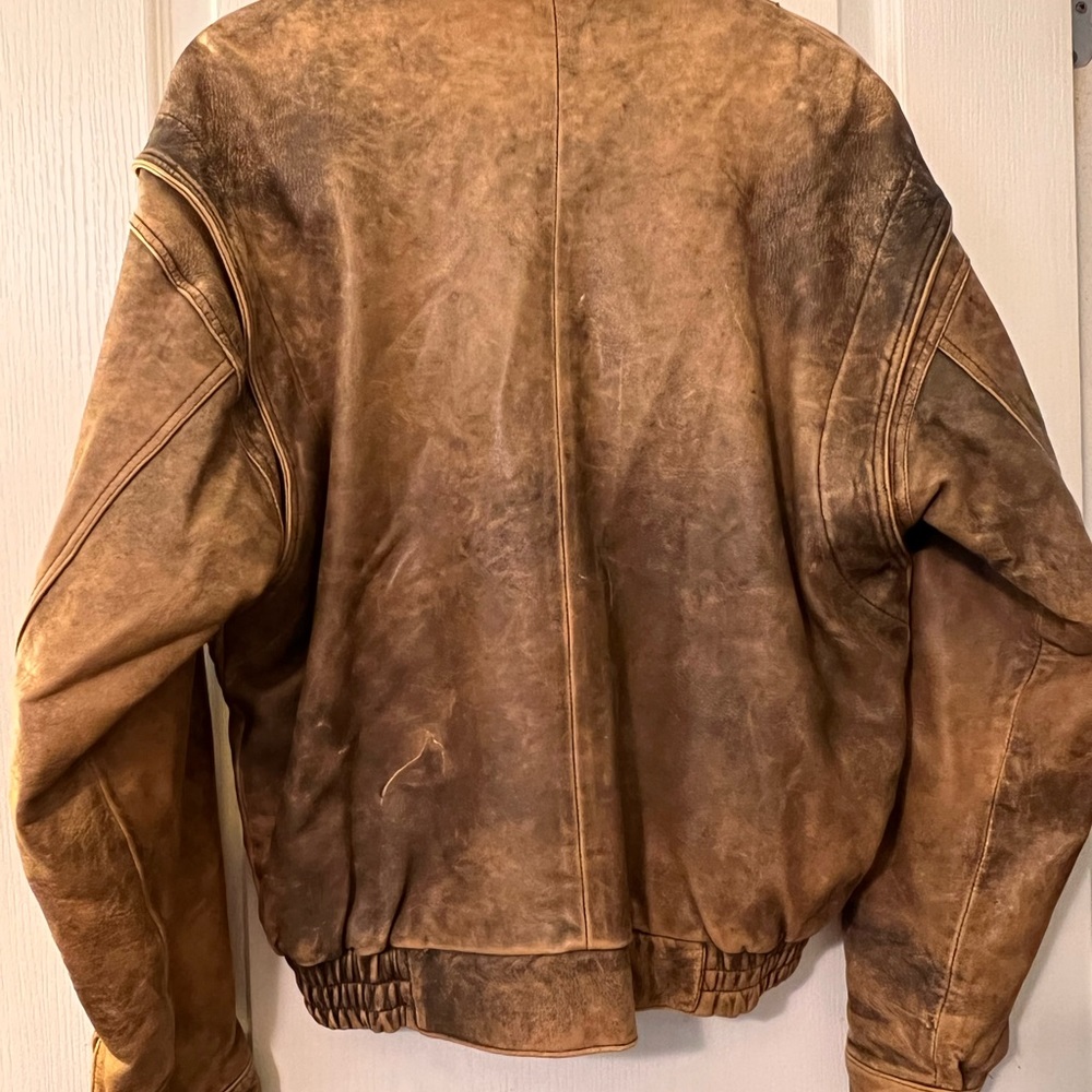 Boulder ridge leather jacket